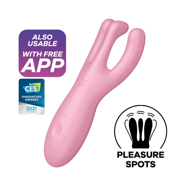 Threesome 4 Warming App Connect Vibrator by SATISFYER