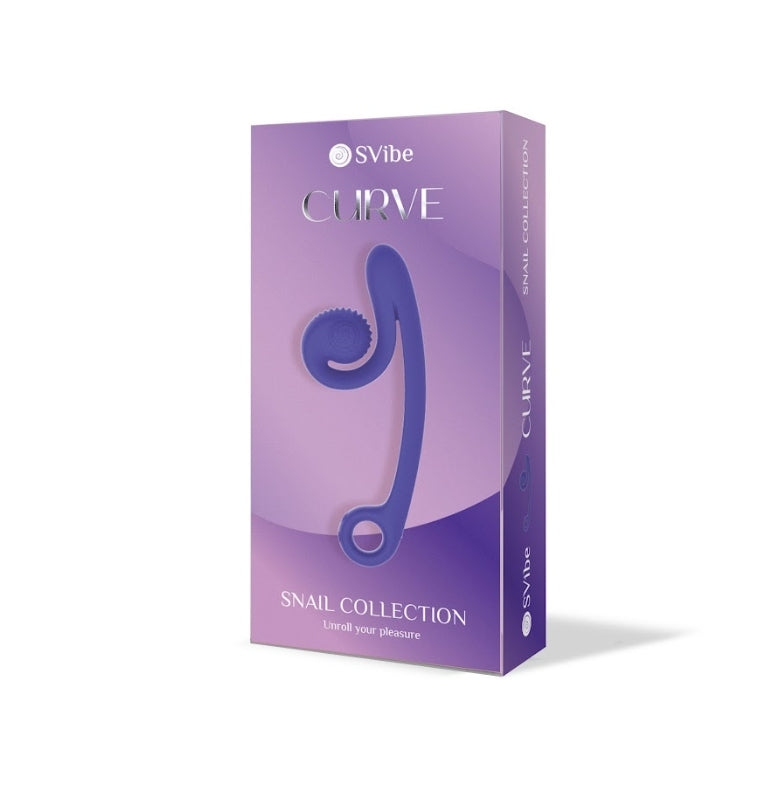 Curve Vibrator by SnailVibe always finds the right spot and stays there Boink Adult Boutique