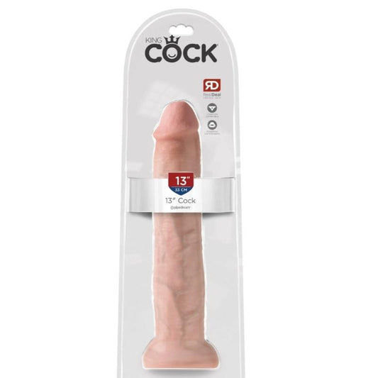 13 Inch cock didlo in Light by King Cock from Boink Adult Boutique Canada