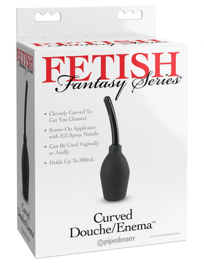 Fetish Fantasy Elite - Douche/lavement en silicone unisexe - Noir