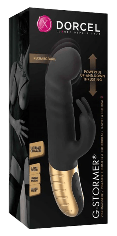 G Stormer | Thrusting Rechargeable Rabbit Vibrator | Dorcel