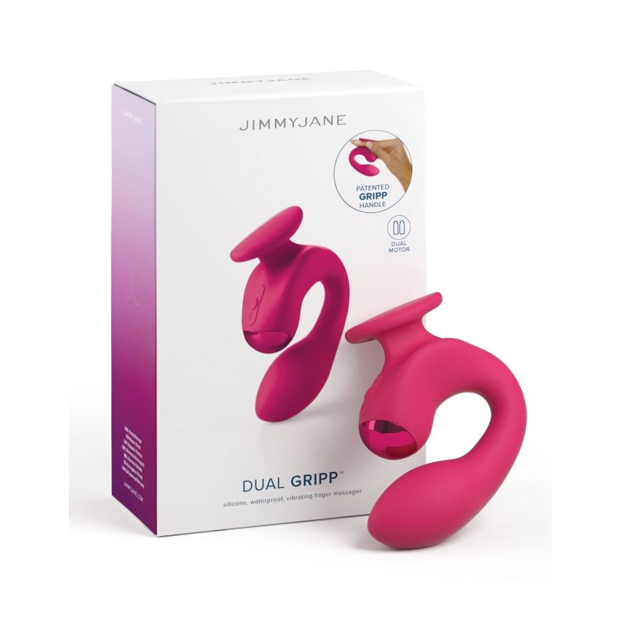 DUAL GRIPP | G-Spot/Clitoral Stimulator With Easy Grip design | JimmyJane