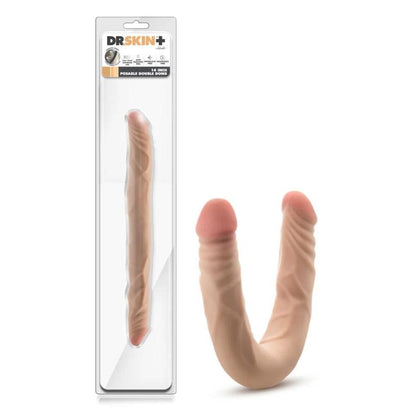 Posable Double Dong  | 14" Dual Ended Silicone | Dr. Skin