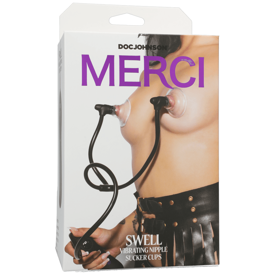 SWELL | Auto Vibrating Nipple Sucker Cups  | Merci