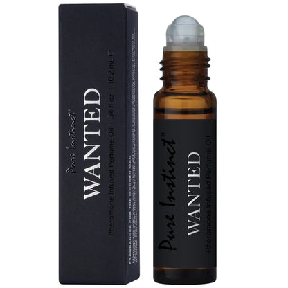 Wanted Men’s Pheromone Perfume Pure Instinct from Boink Adult Boutique 