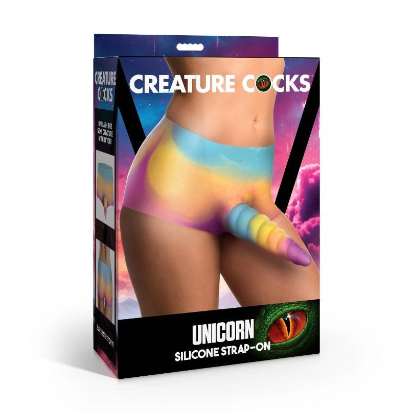 Unicorn | Silicone Strap-On Shorts | Creature Cocks