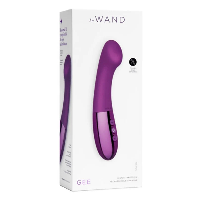 GEE Vibe | Rechargeable G-Spot Vibrator | Le Wand