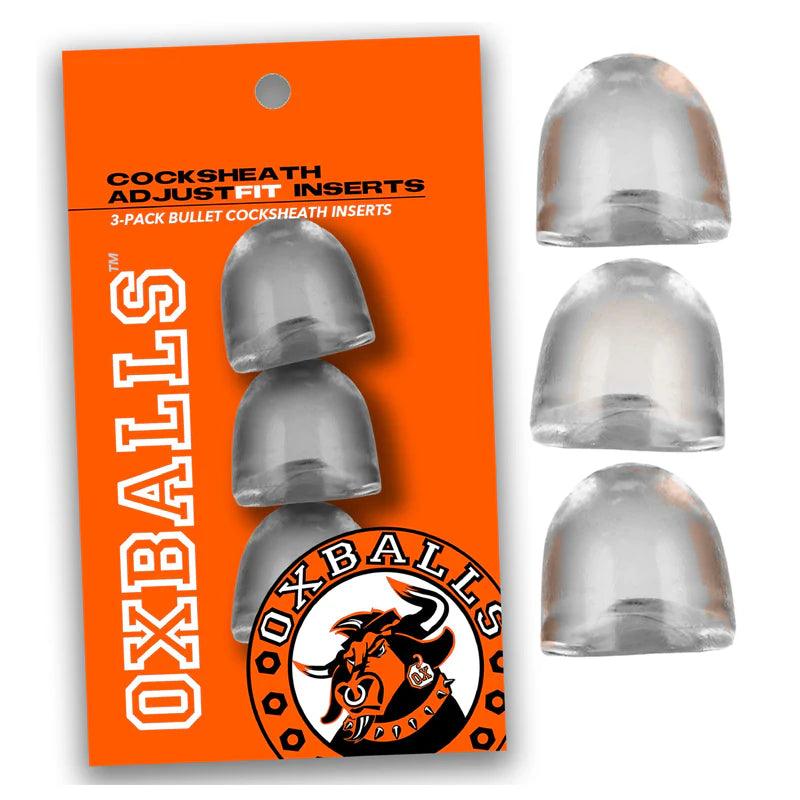 ADJUSTFIT Insert | Cock Sheath Inserts 3 pack | OXBALLS - Boink Adult Boutique www.boinkmuskoka.com Canada