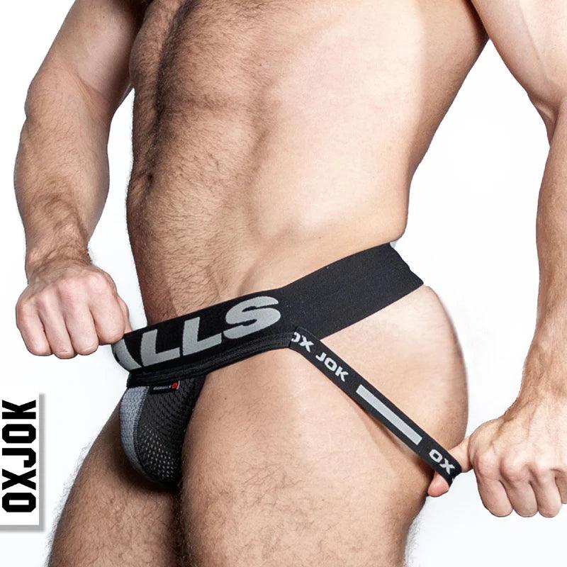 AIRMESH SWAGGER | Jockstrap & JOKFIT cockring | OXBALLS - Boink Adult Boutique www.boinkmuskoka.com Canada