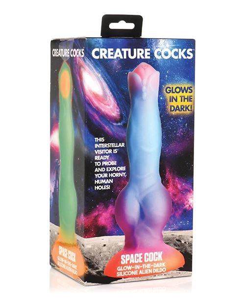 Alien | Glow-in-the-Dark Silicone Fantasy Dildo | Creature Cocks - Boink Adult Boutique www.boinkmuskoka.com Canada