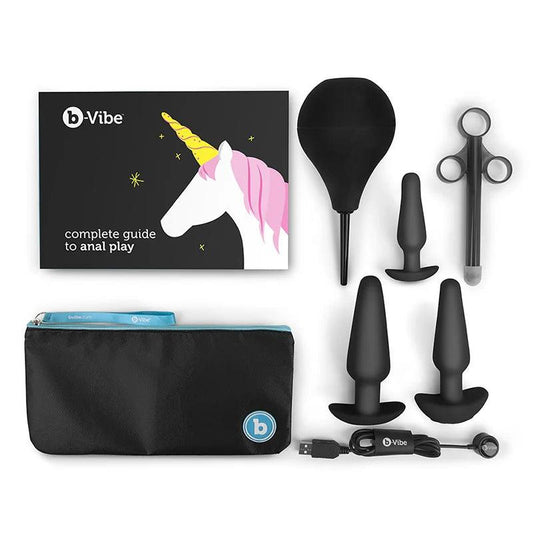 Anal Training Set | Weighted, Vibrating, Small Silicone Plugs & Accessories | b-Vibe - Boink Adult Boutique www.boinkmuskoka.com Canada