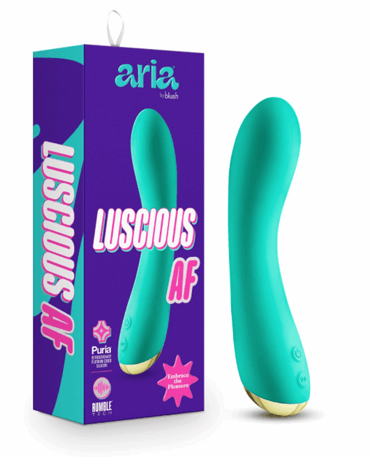 Aria - Luscious AF Vibe - Teal - Boink Adult Boutique www.boinkmuskoka.com Canada