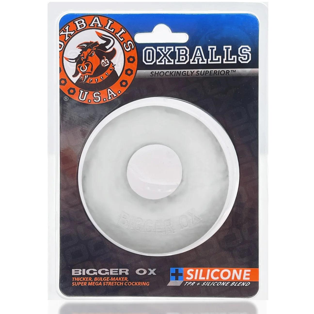 BIGGER OX | THICKER BULGE MAKER SUPER MEGA-STRETCH COCK RING | Oxballs - Boink Adult Boutique www.boinkmuskoka.com Canada