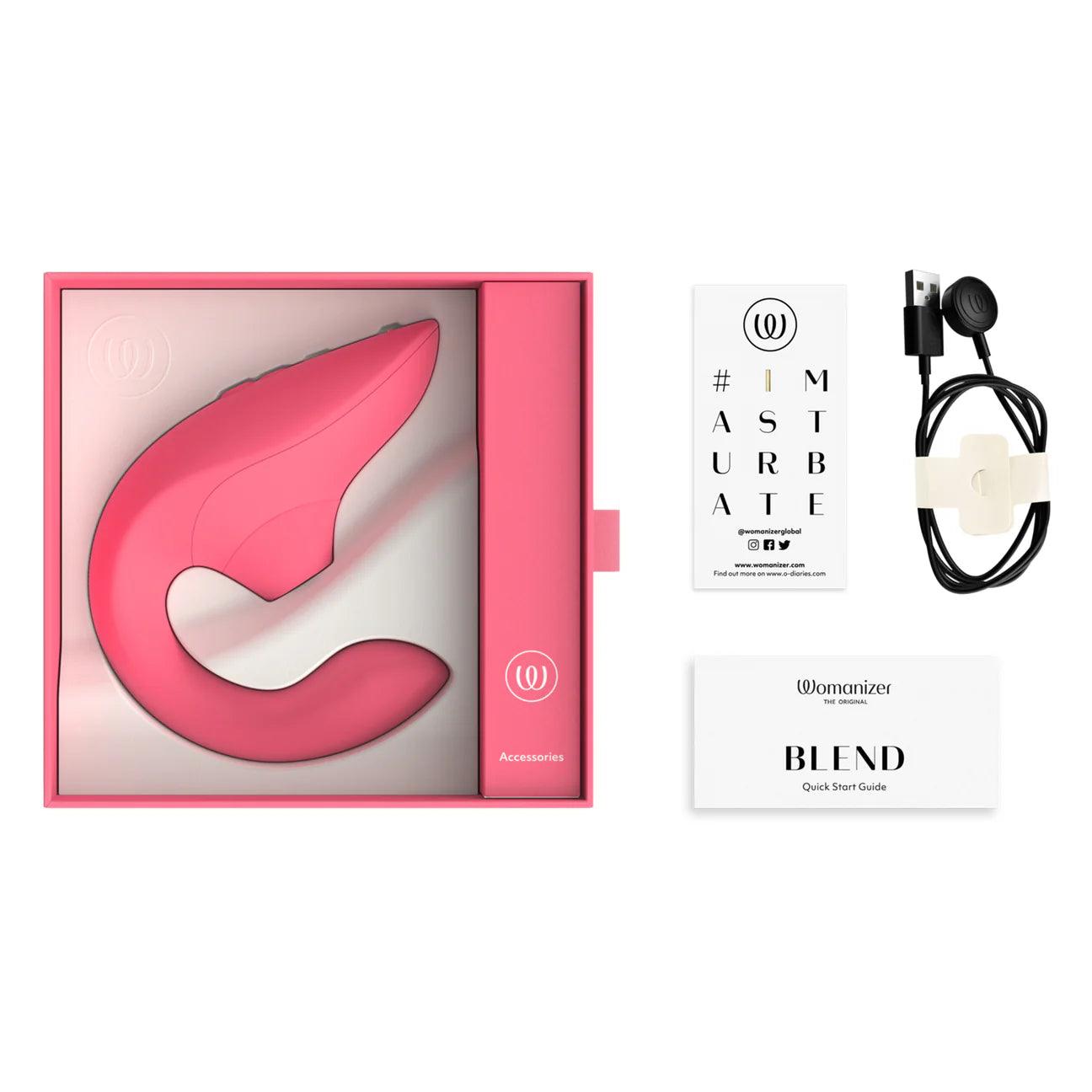 BLEND | Clitoral/G-Spot Wearable Rabbit Vibrator| WOMANIZER - Boink Adult Boutique www.boinkmuskoka.com Canada