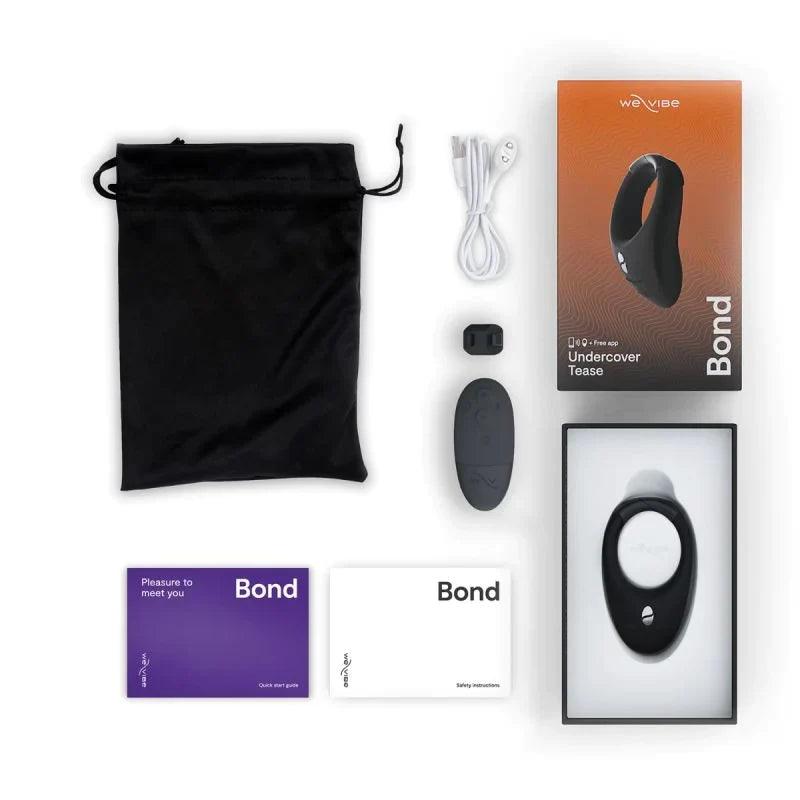 BOND C-Ring | Rechargeable-Remote/App Control-Detachable Strap | WE-VIBE - Boink Adult Boutique www.boinkmuskoka.com Canada