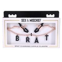 BRAT | Charmed Nipple Clamps | Sex & Mischief - Boink Adult Boutique www.boinkmuskoka.com Canada