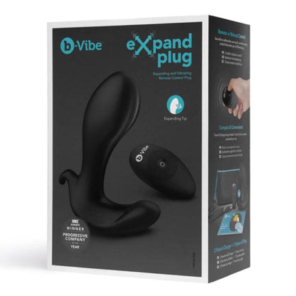 Expand Plug |  Inflating Prostate/Perianal Massager Vibe with Remote | b-Vibe