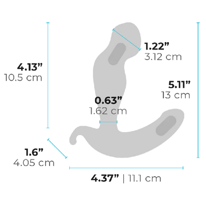 360 Plug |  Prostate/Perianal Massager Vibe with Remote | b-Vibe