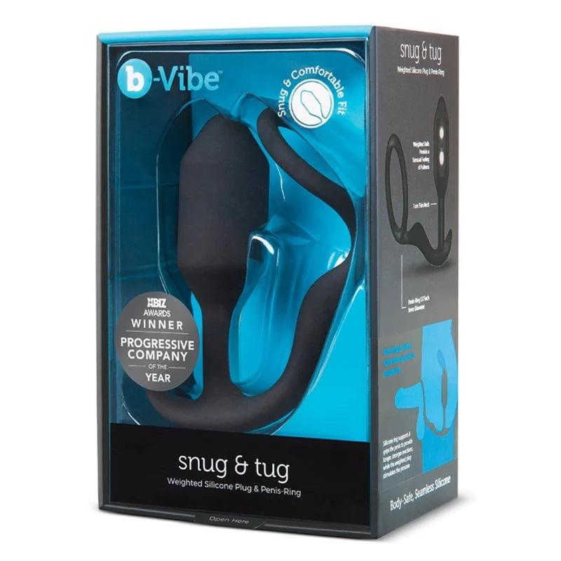 Snug & Tug | Penis Ring & Weighted Anal Plug | b-Vibe