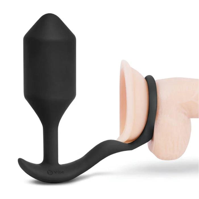 Snug & Tug | Penis Ring & Weighted Anal Plug | b-Vibe