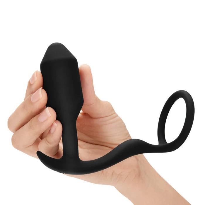 Snug & Tug | Penis Ring & Weighted Anal Plug | b-Vibe