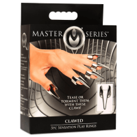 Clawed | 5pc Sensation Play Rings | Master Series - Boink Adult Boutique www.boinkmuskoka.com Canada