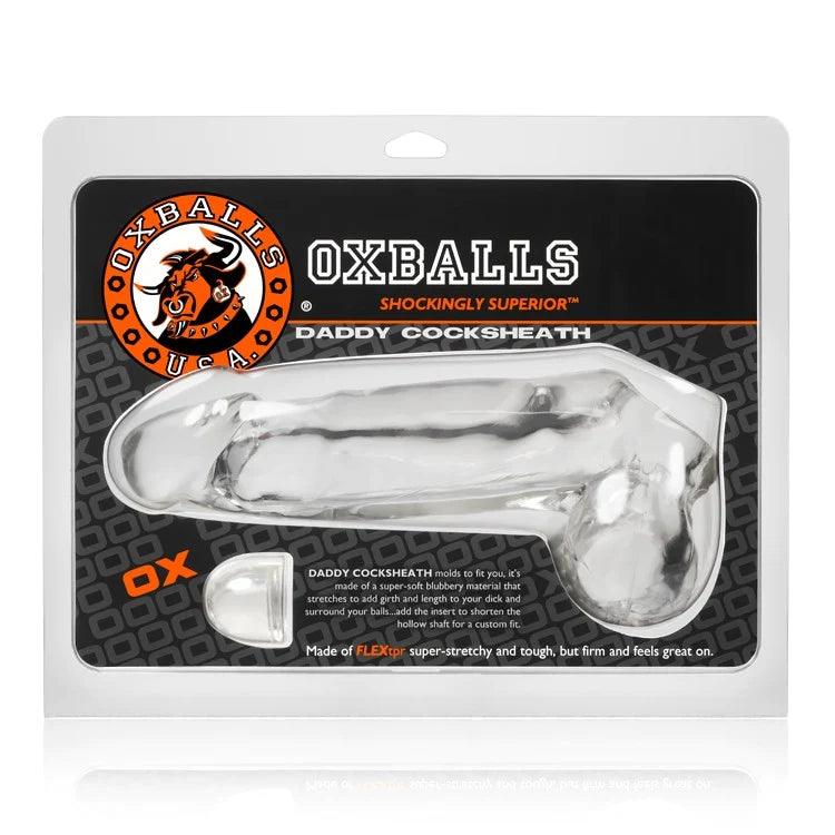 DADDY | Heavy Cock Sheath w/Insert | Oxballs - Boink Adult Boutique www.boinkmuskoka.com Canada