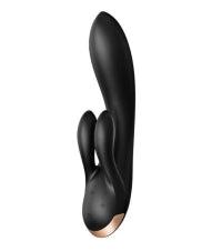 Double Flex Rabbit Vibrator by Satisfyer - Boink Adult Boutique www.boinkmuskoka.com Canada