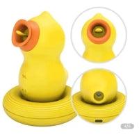 DucKing Sucking & Licking Rubber Duck Vibrator - Just For Canada Eh! - Boink Adult Boutique www.boinkmuskoka.com Canada