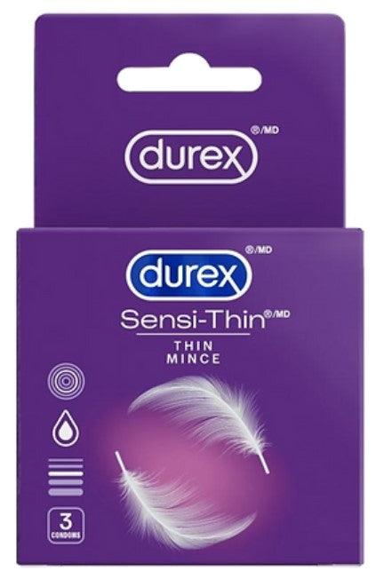 Durex Sensi-Thin - Boink Adult Boutique www.boinkmuskoka.com Canada