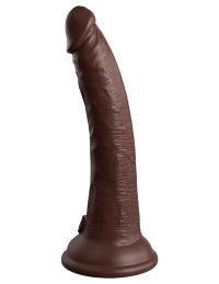 Elite Dual Density Vibrating Silicone Cock by King Cock - Boink Adult Boutique www.boinkmuskoka.com Canada