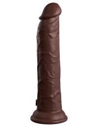 Elite Dual Density Vibrating Silicone Cock by King Cock - Boink Adult Boutique www.boinkmuskoka.com Canada