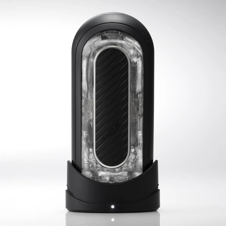 Flip Zero Gravity Black EV Masturbator by Tenga - Boink Adult Boutique www.boinkmuskoka.com Canada