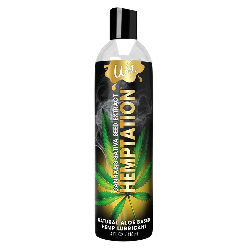 Hemptation | Natural Lubricant - Certified Organic Hemp Extract | WET - Boink Adult Boutique www.boinkmuskoka.com Canada