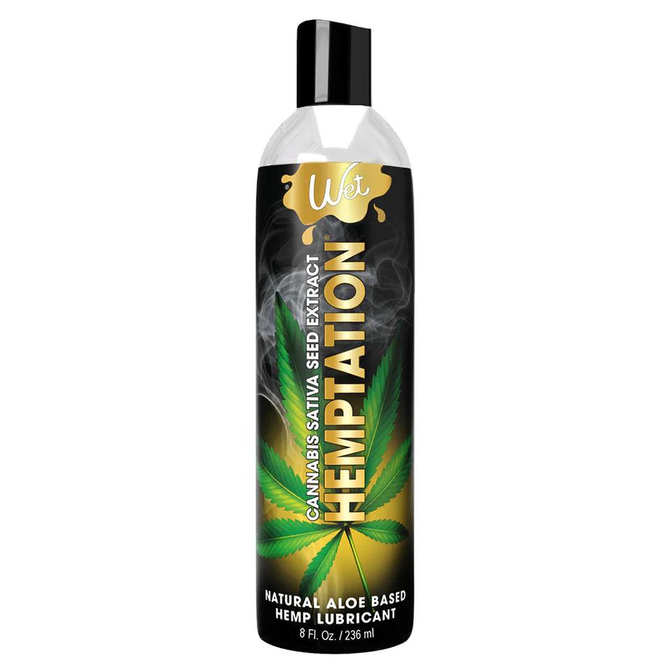 Hemptation | Natural Lubricant - Certified Organic Hemp Extract | WET - Boink Adult Boutique www.boinkmuskoka.com Canada