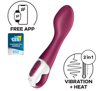 Hot Spot | Warming Vibrator | Satisfyer - Boink Adult Boutique www.boinkmuskoka.com Canada