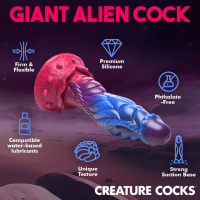 Intruder | Alien Silicone Fantasy Dildo | Creature Cocks - Boink Adult Boutique www.boinkmuskoka.com Canada