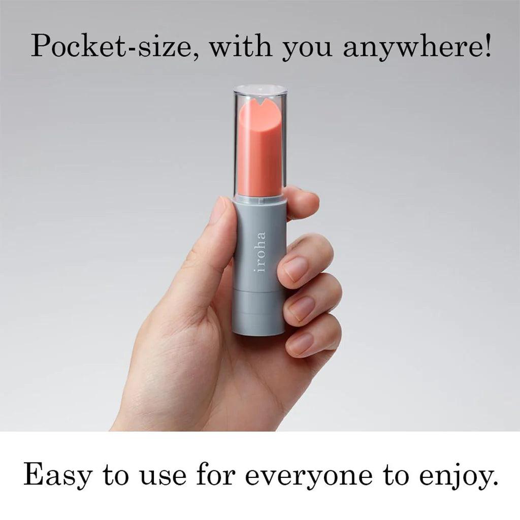 Iroha STICK - Discreet Lipstick Vibrator by Tenga - Boink Adult Boutique www.boinkmuskoka.com Canada