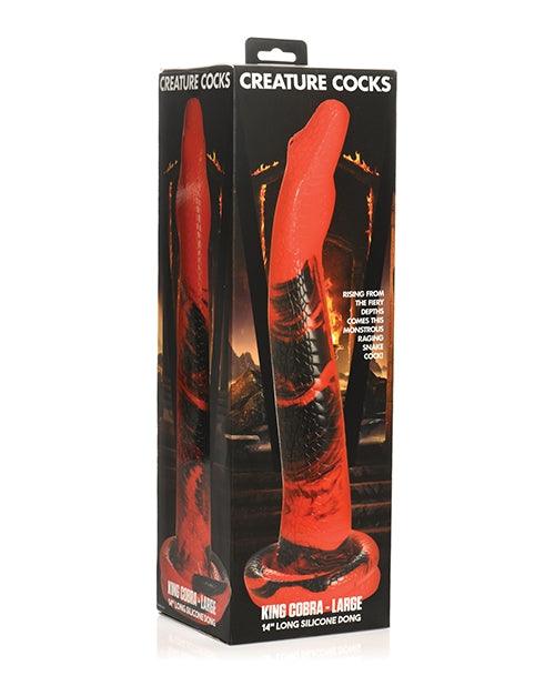 King Cobra | XL & Large Long Silicone Fantasy Dong | Creature Cocks - Boink Adult Boutique www.boinkmuskoka.com Canada