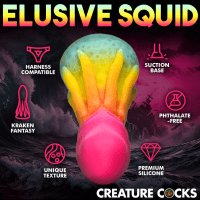 King Kraken | Silicone Fantasy Dildo | Creature Cocks - Boink Adult Boutique www.boinkmuskoka.com Canada