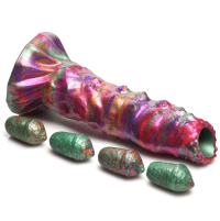 Larva | Silicone Ovipositor Fantasy Dildo With Eggs | Creature Cocks - Boink Adult Boutique www.boinkmuskoka.com Canada