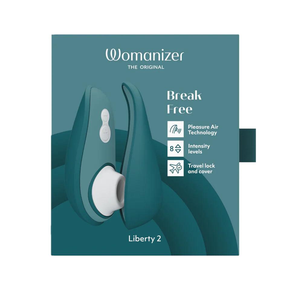 Liberty 2 | Clitoral Stimulator | WOMANIZER - Boink Adult Boutique www.boinkmuskoka.com Canada