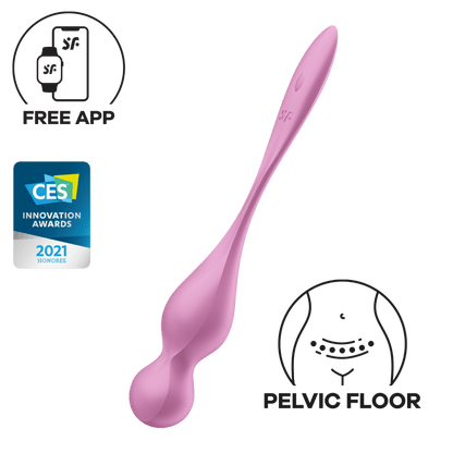 Love Birds 1 | Weighted Kegel/Pelvic Floor Vibrator Strengthener | Satisfyer - Boink Adult Boutique www.boinkmuskoka.com Canada