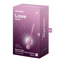 Love Birds 1 | Weighted Kegel/Pelvic Floor Vibrator Strengthener | Satisfyer - Boink Adult Boutique www.boinkmuskoka.com Canada