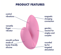 Love Riot | Finger Vibrator | Satisfyer - Boink Adult Boutique www.boinkmuskoka.com Canada