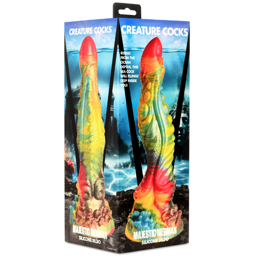 Majestic Merman | Fantasy Silicone Dildo | Creature Cocks - Boink Adult Boutique www.boinkmuskoka.com Canada