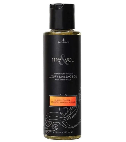 Me & You - Massage Oil 4.2 fl.oz. by SENSUVA - Boink Adult Boutique www.boinkmuskoka.com Canada