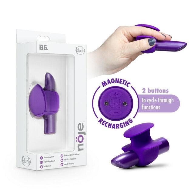 Noje - B6. - Iris Finger Vibrator by Blush - Boink Adult Boutique www.boinkmuskoka.com Canada