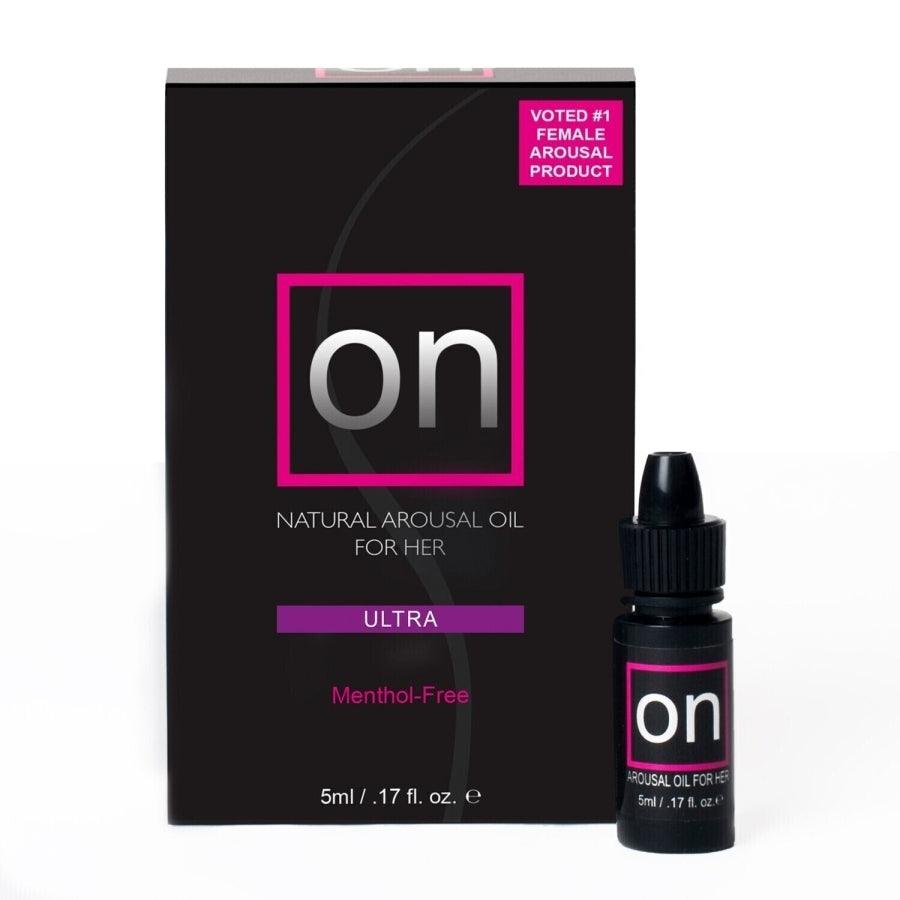 On for Her | Ultra 5ml Bottle by SENSUVA - Boink Adult Boutique www.boinkmuskoka.com Canada