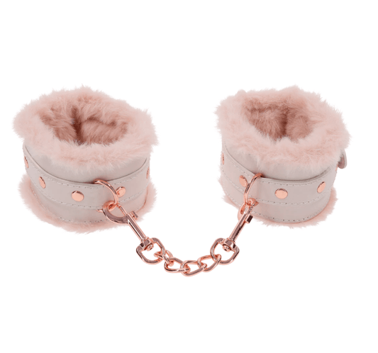 Peaches 'n CreaMe | Fur Handcuffs | Sportsheets - Boink Adult Boutique www.boinkmuskoka.com Canada